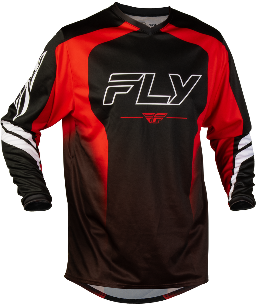 Fly Racing F-16 Raze Jersey (2027) — Black/Red/White