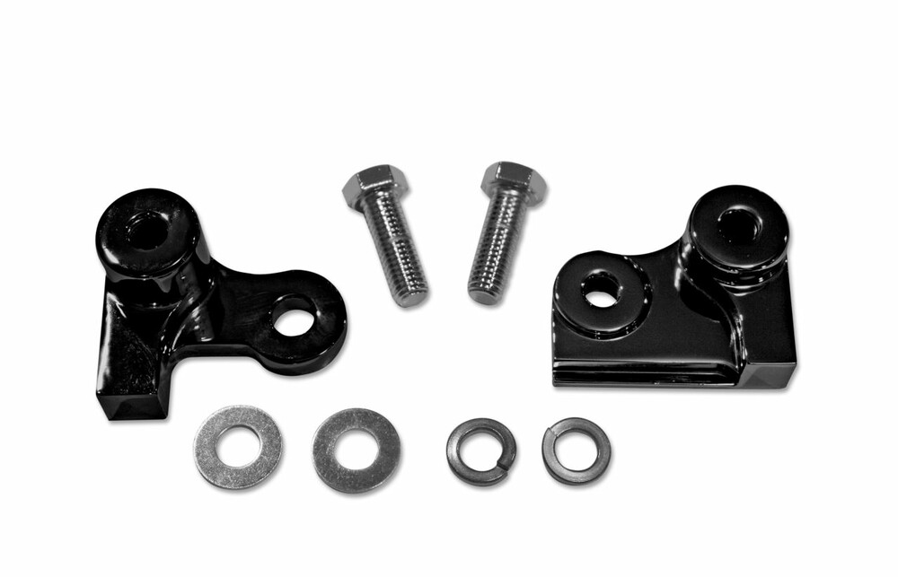 BURLY BRAND REAR LOWERING BLOCKS BLK DYNA 06-09