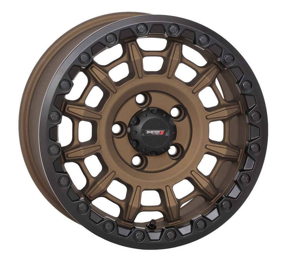 System 3 Sb10 Wheel 15x7 5+2 (+38mm) 5/4.5 Matte Bronze