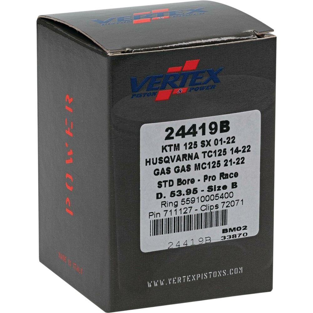 VERTEX PISTON KIT FORGED PRO RACE 53.95/STD GAS/HUSQ/KTM