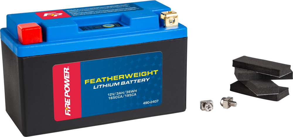 FIRE POWER FEATHERWEIGHT LITHIUM BATTERY 165 CCA 12V/36WH
