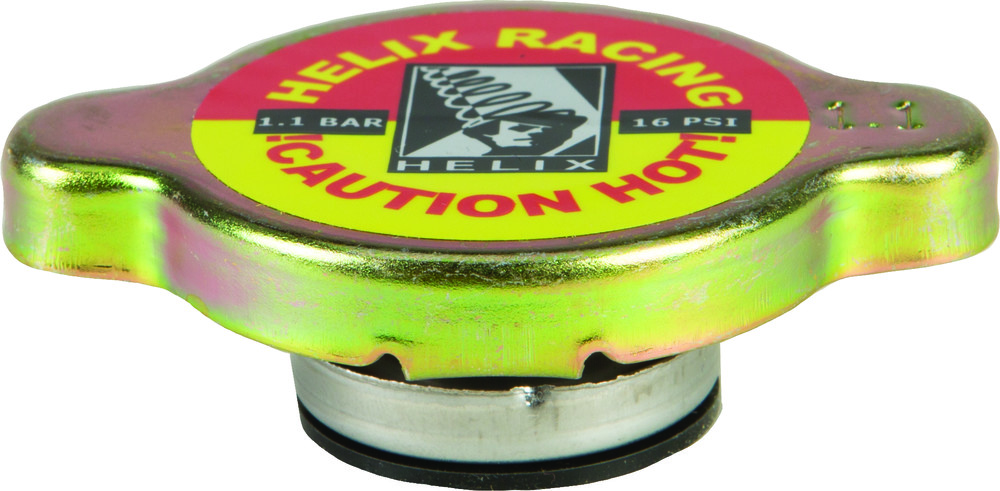 HELIX RADIATOR CAP ZINC 16 PSI