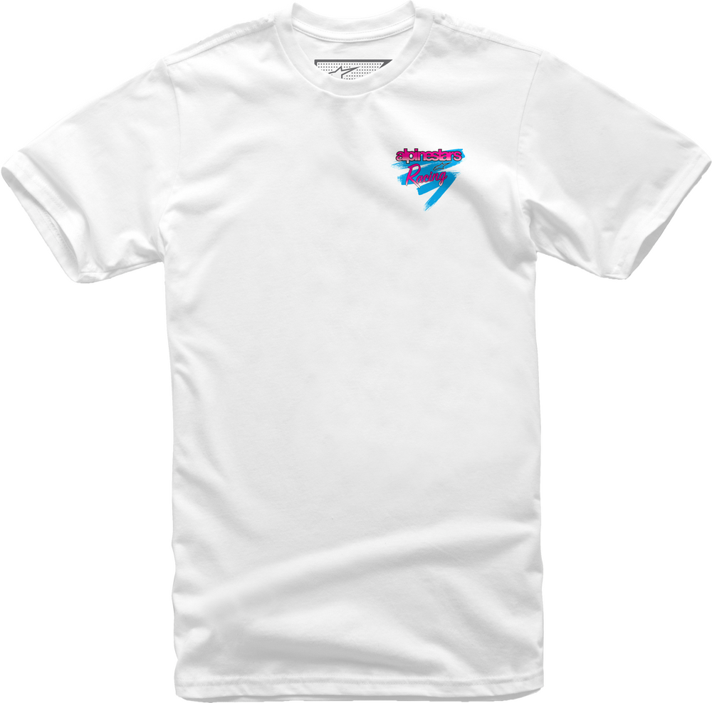 RACING THEN TEE WHITE 2X