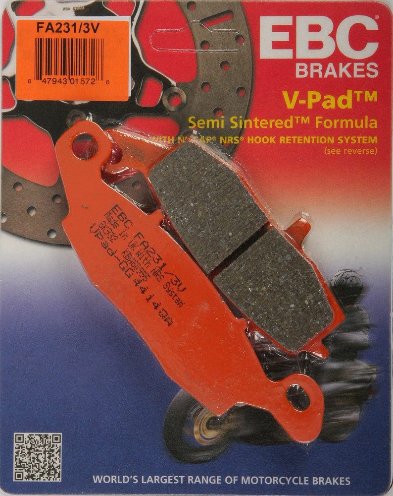 EBC BRAKE PADS V-SERIES
