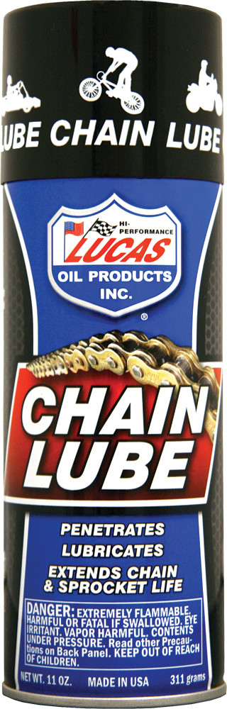LUCAS CHAIN LUBE 11OZ