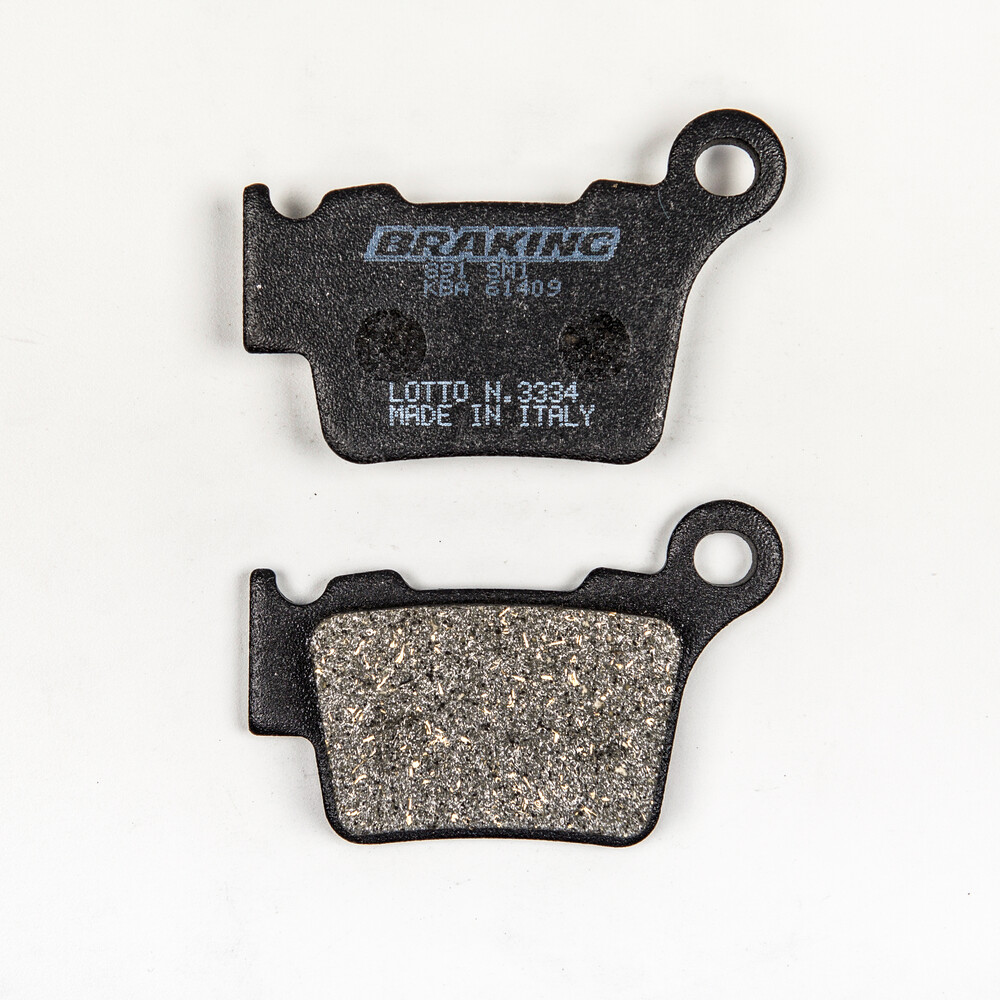 BRAKING BRAKE PAD SET SEMI-METALLIC