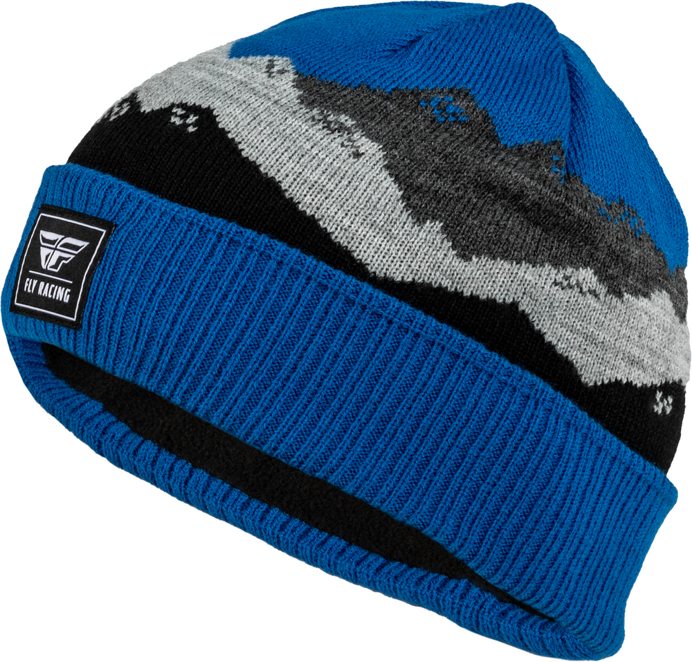 Fly Racing Snow Beanie — Black