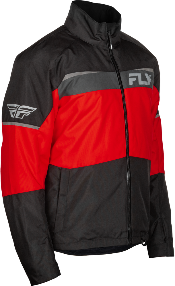 Fly Racing Aurora Jacket (2026) — Red/Black