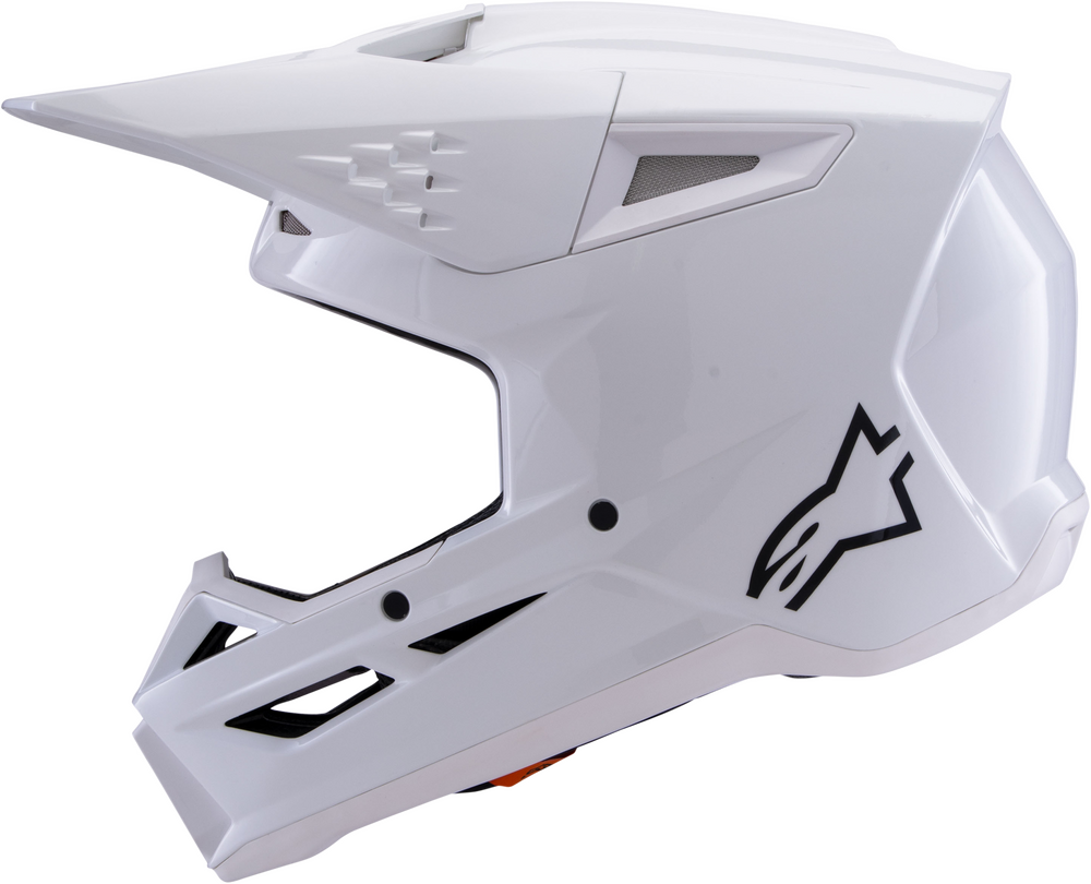 ALPINESTARS SM3 SOLID HELMET WHITE GLOSSY SM
