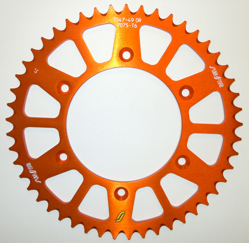 REAR SPROCKET ALUMINUM 48T-520 ORG HUS/HUSQ/KTM