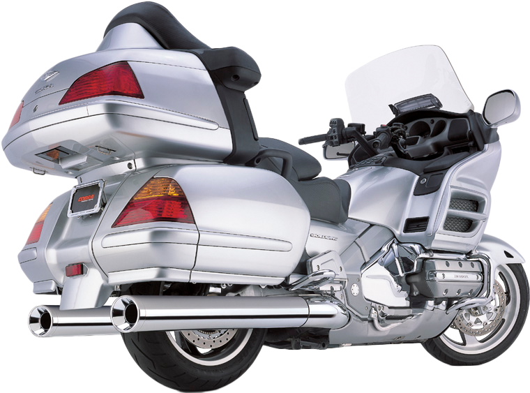 Cobra Slip On Billet Tips Chrome Hon Gl1800 01-10