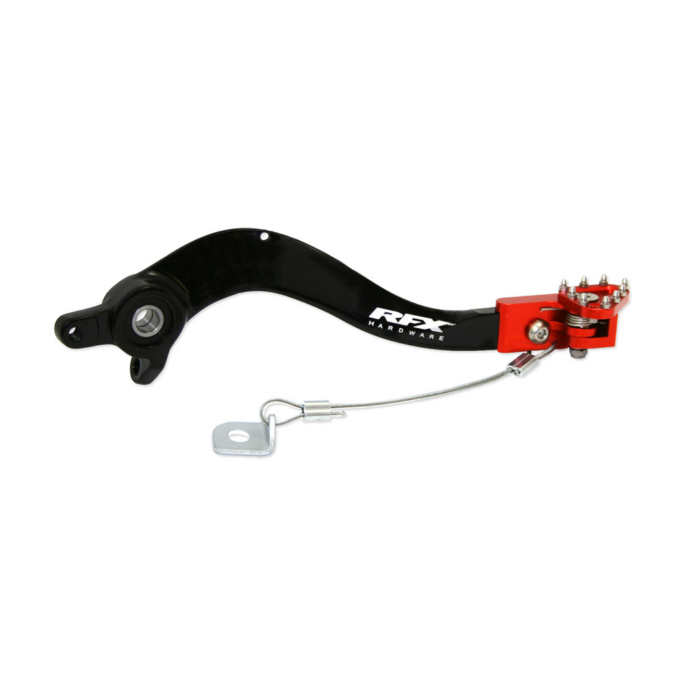 Rfx Rear Brake Pedal Orange Folding-Tip Ktm