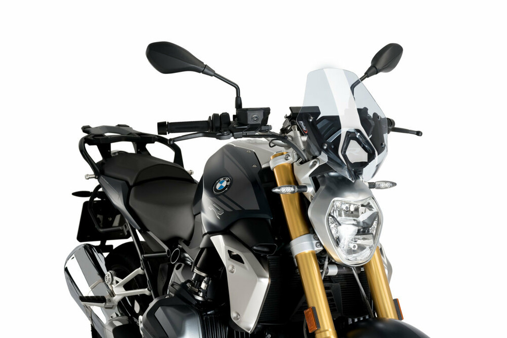 PUIG WINDSCREEN NAKED NEW GEN CLEAR BMW