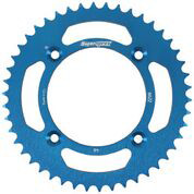 REAR SPROCKET ALUMINUM 46T-420 BLU YAM