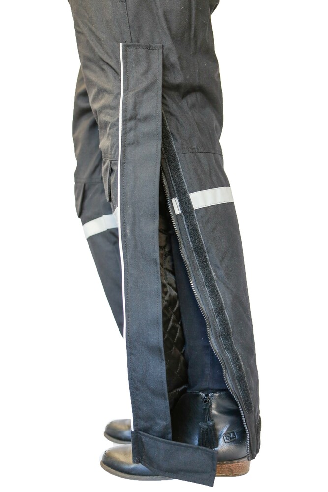 CALIFORNIA HEAT 12V STREETRIDER OUTER PANTS BLACK XL TALL