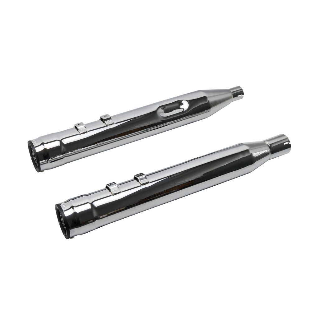 Firebrand Grand Prix Mufflers Chrome Touring `17-Up