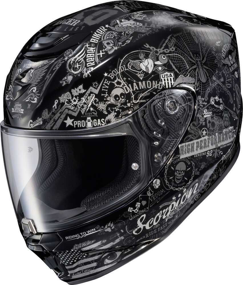 Scorpion EXO 2026 EXO R330 Full Face Helmet — Black