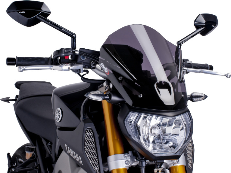 PUIG WINDSCREEN NAKED NEW GEN TOURING DARK SMOKE