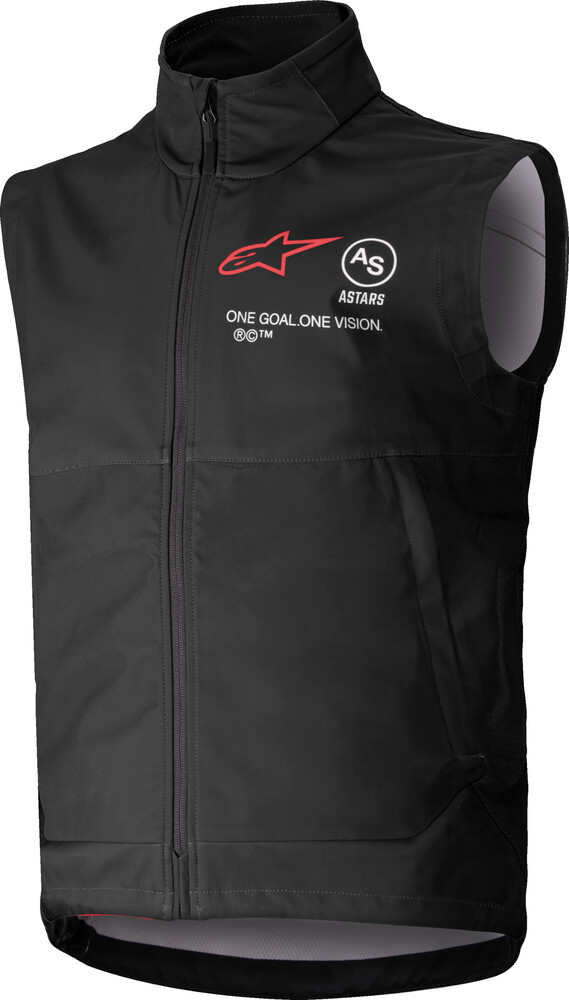 ALPINESTARS TECHSTAR SOFTSHELL VEST BLACK MD