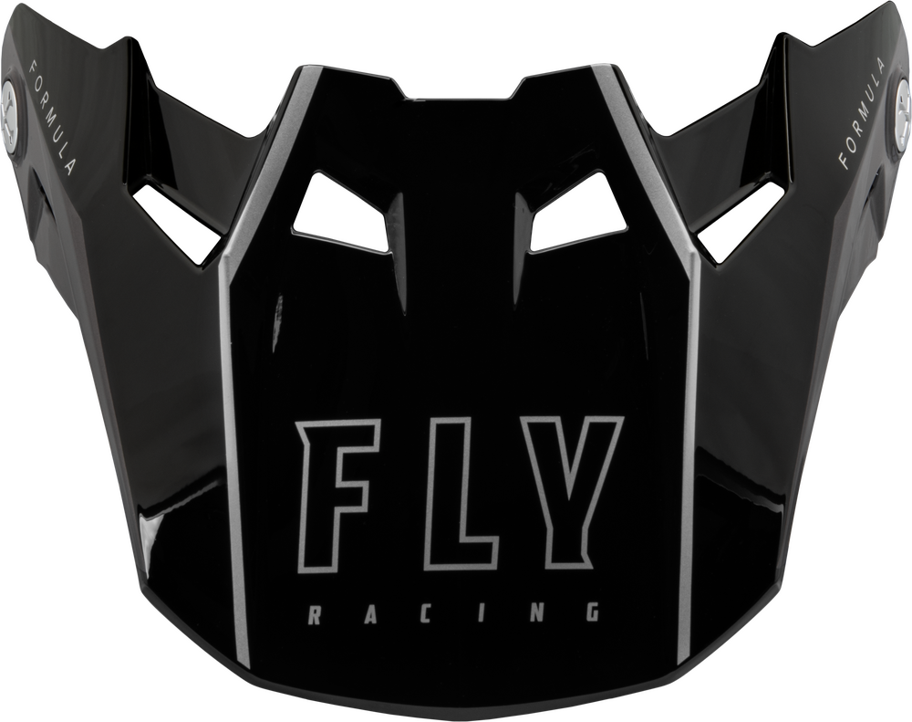 FLY RACING FORMULA CARBON TRACER VISOR SILVER/BLACK XL/2X