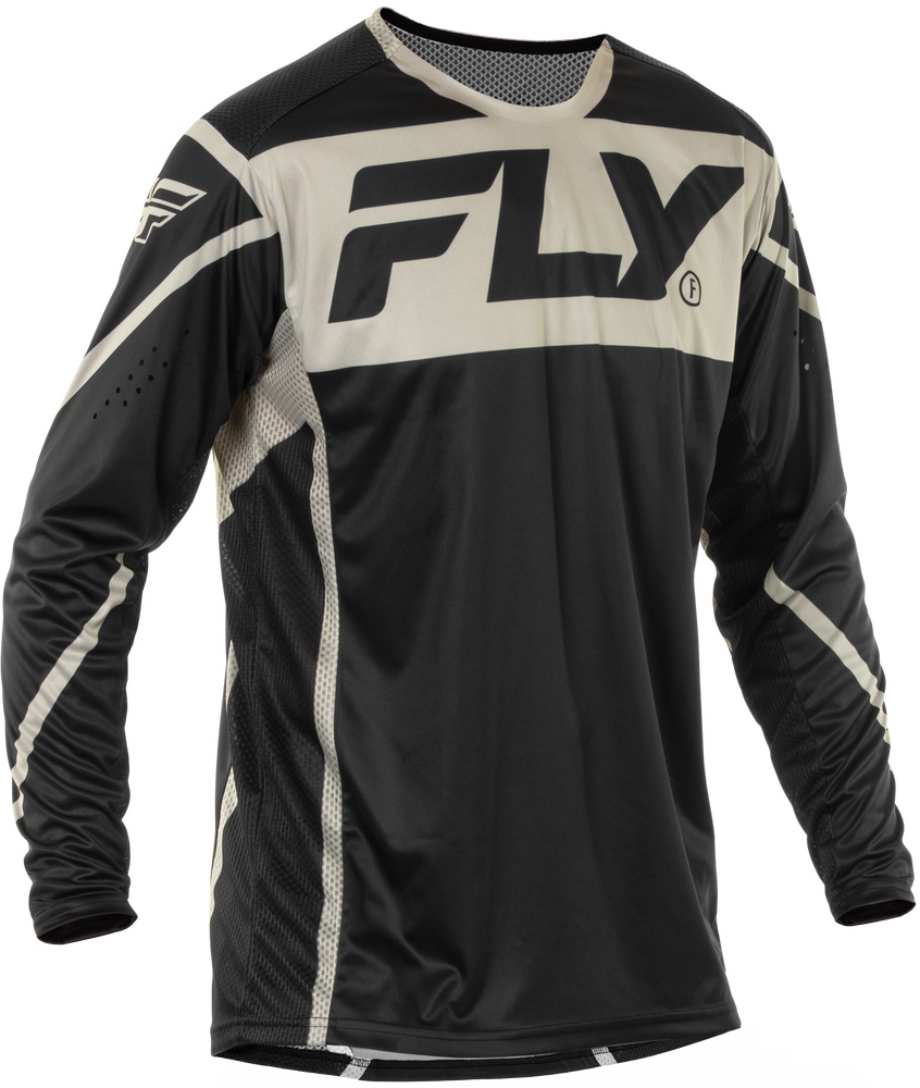 Fly Racing Lite Jersey — Black/Grey