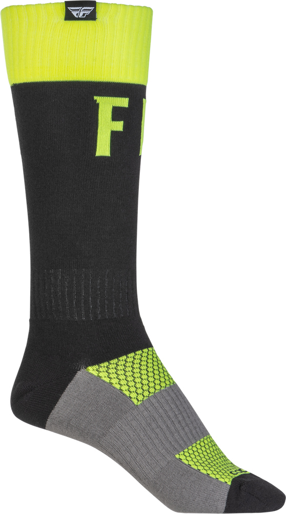 Fly Racing MX Pro Socks Hi-Vis/Black LG/XL