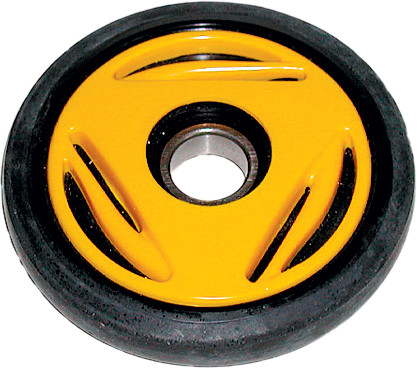 PPD IDLER WHEEL YELLOW 5.31"X25MM