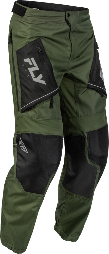 Fly Racing Patrol Pants — Forest Green/Black