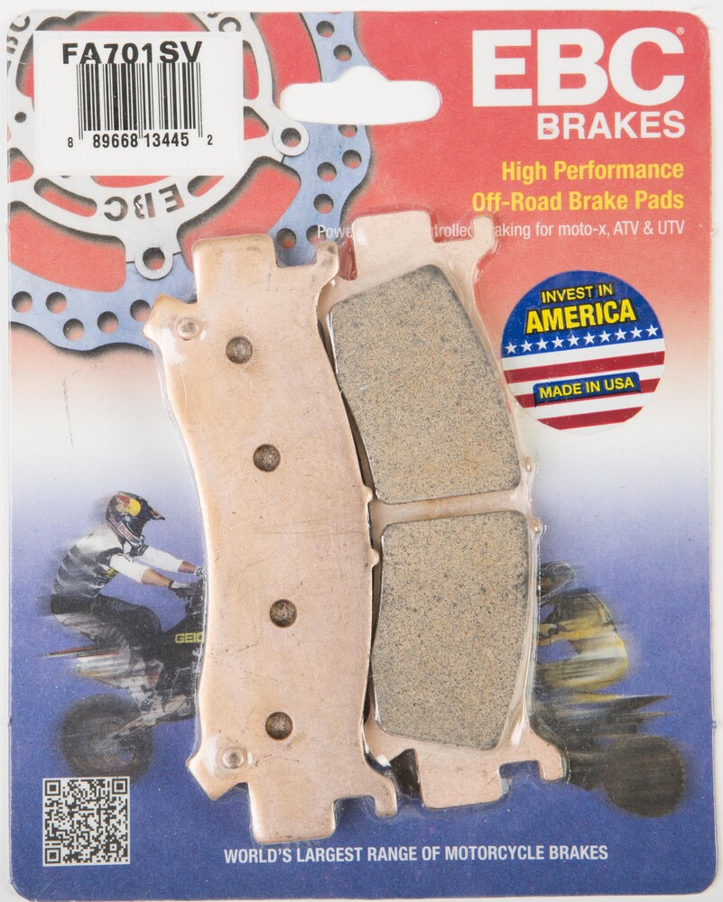 EBC BRAKE PADS FA701SV SEVERE DUTY SV SERIES