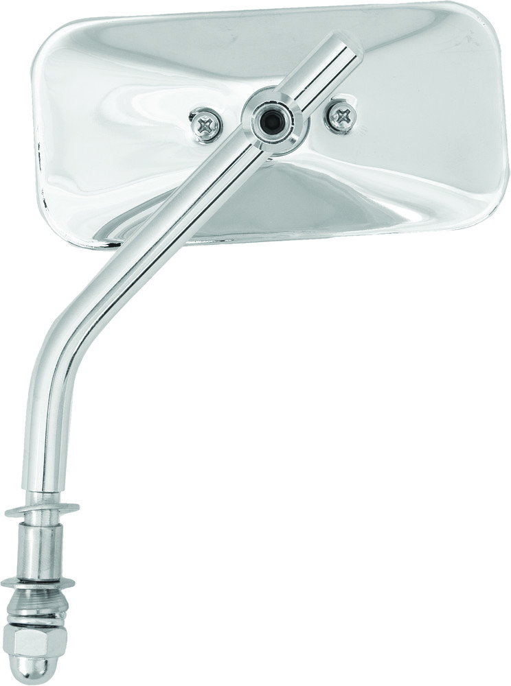 HARDDRIVE RECTANGULAR MIRROR CHROME