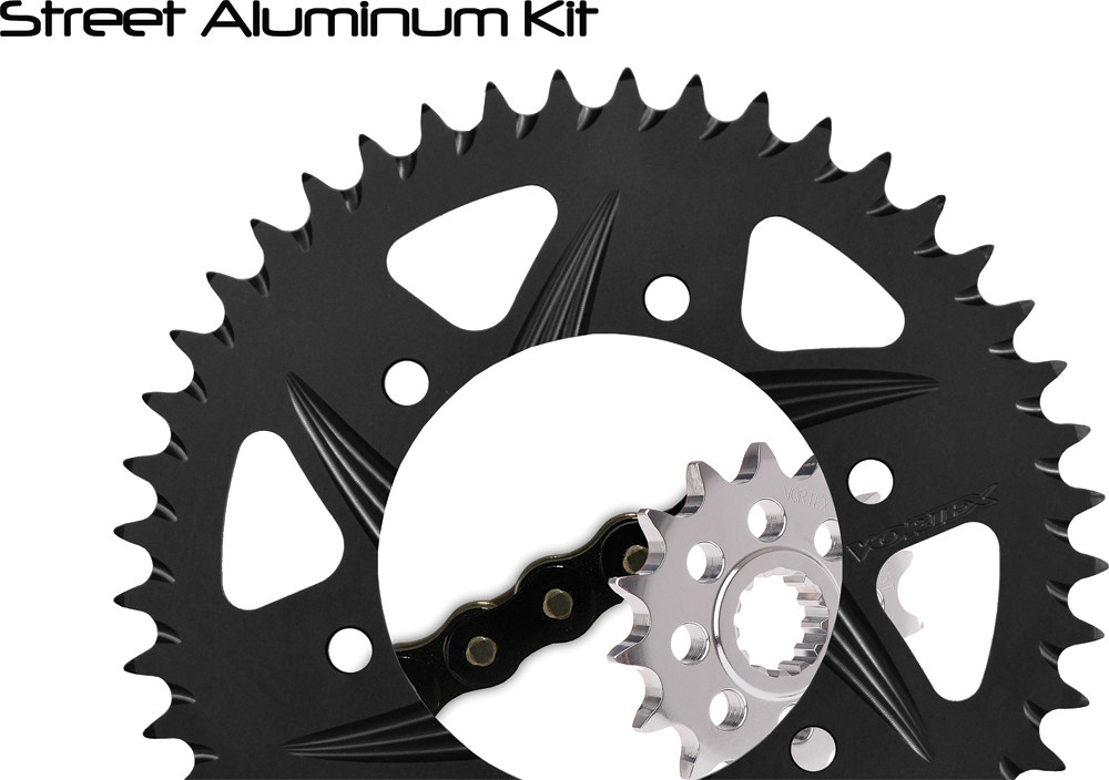 Vortex V3 HFR Quick Accel Chain And Sprocket Kit Yamaha R1 2006-2008