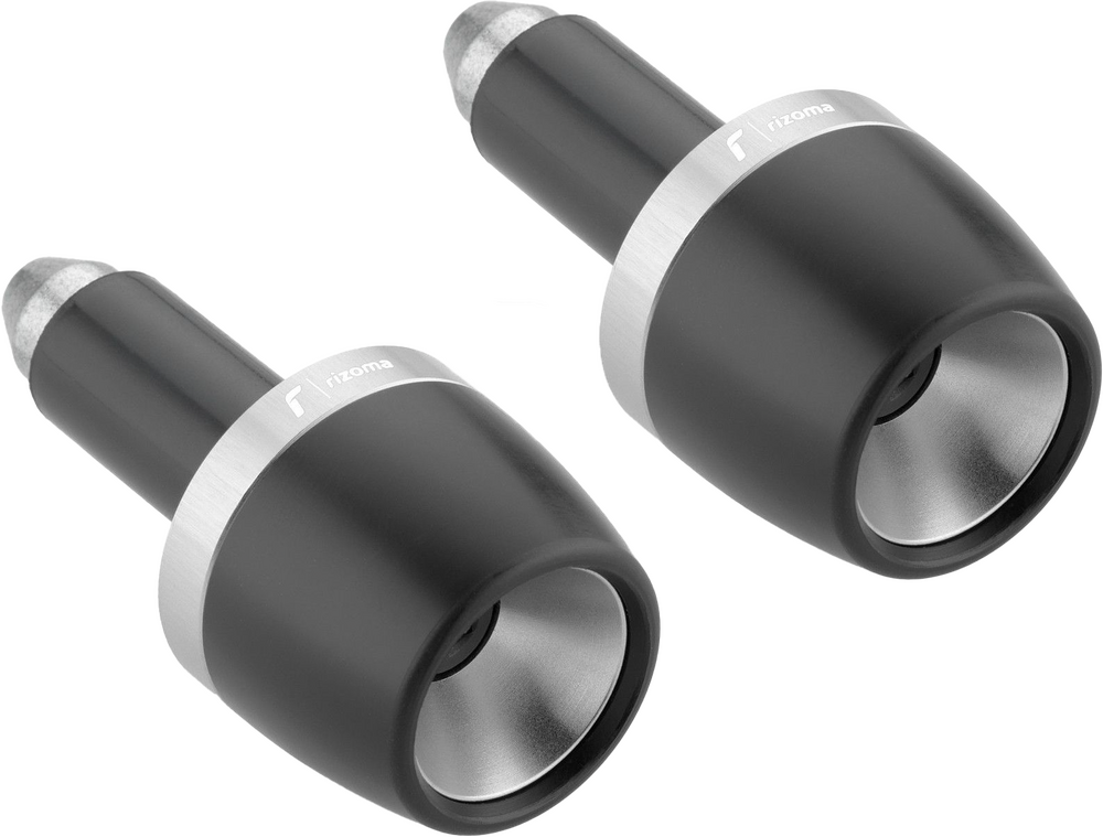 RIZOMA BAR ENDS PAIR SILVER