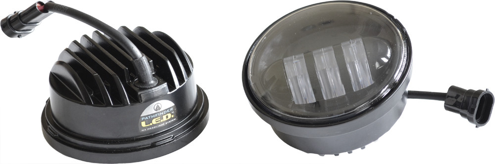 PATHFINDER 4.5" LED PASSING LAMPS BLACK HIGH DEFINITION