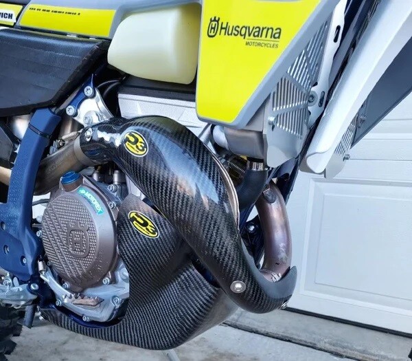P3 HEAT SHIELD CARBON FIBER KTM/HUS