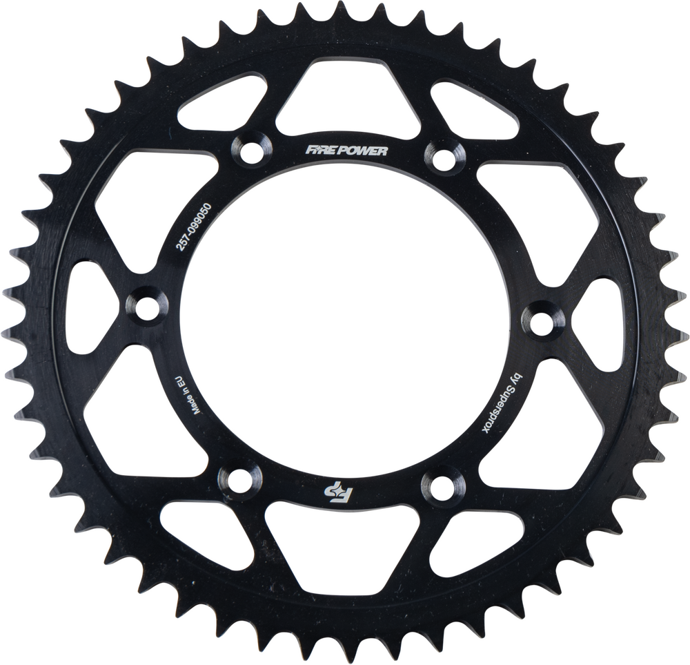 FIRE POWER REAR SPROCKET STEEL 50T BLK