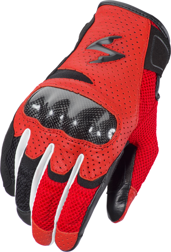 SCORPION EXO VORTEX AIR GLOVES RED 2X
