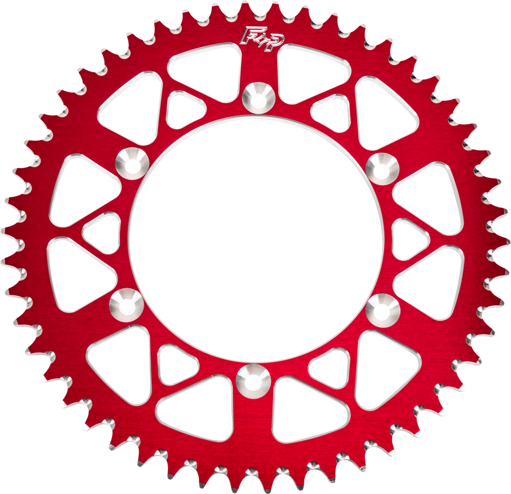 FIRE POWER REAR SPROCKET ALUMINUM 49T-520 RED HON