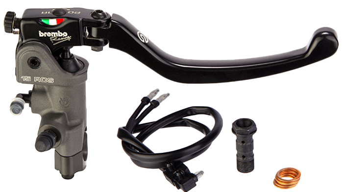 RSC  FRONT BRAKE MASTER SINGLE DISC FOR 1" BARS