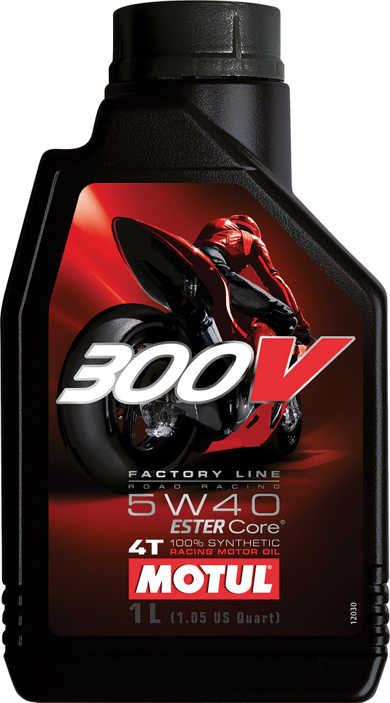 MOTUL 300V 4T COMPETITION SYNTHETIC OIL 5W40 LITER