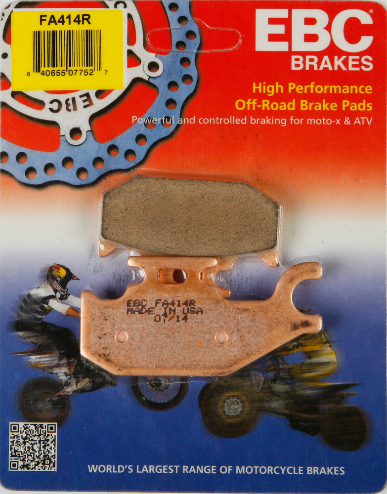 EBC FA414R R Series Sintered Front Brake Pads