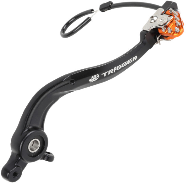 Zeta Trigger Brake Pedal Orange Ktm