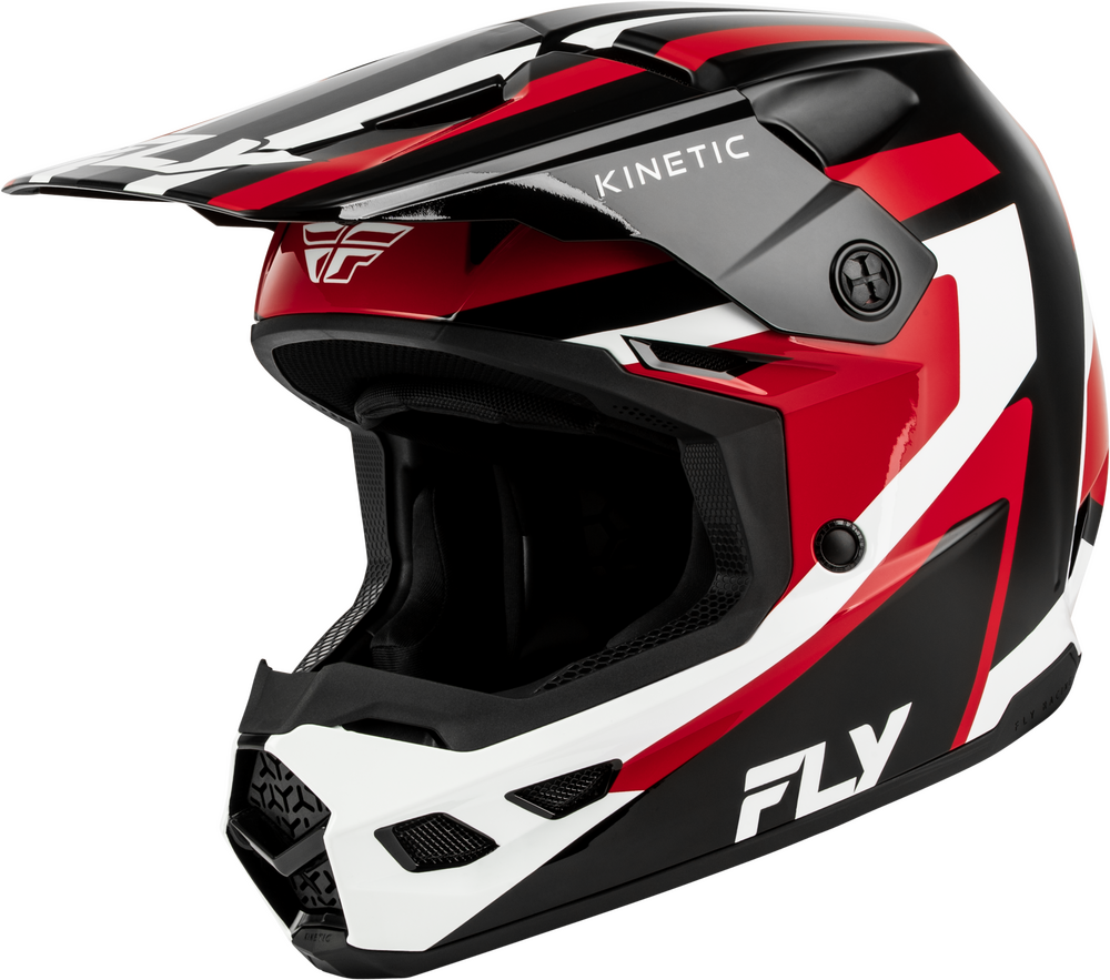 Fly Racing Kinetic Sync Helmets (2027) — Black/Red/White