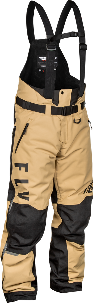 Fly Racing Carbon Bib (2026) — Black/Tan