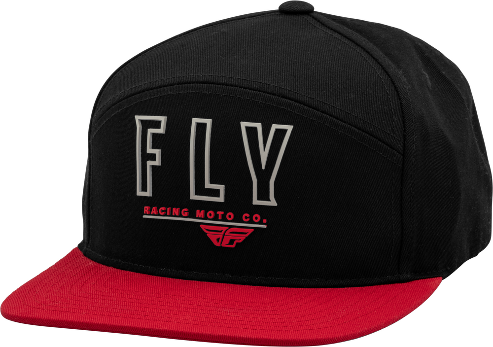Fly Racing Skyline Hat — Black/Red