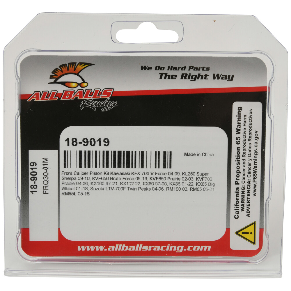 ALL BALLS BRAKE CALIPER PISTON KIT