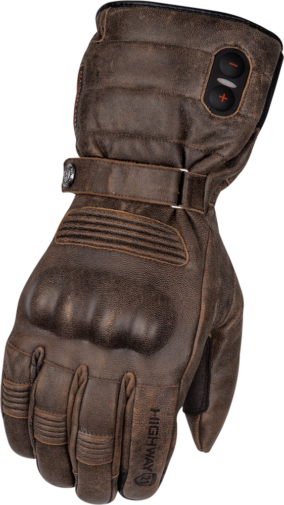 Highway 21 Radiant Heated Gloves — Brown