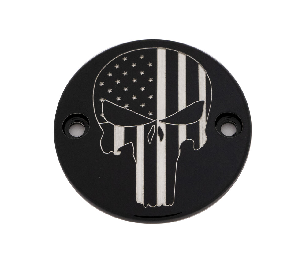 M8 TIMER COVER PUNISHER BLACK