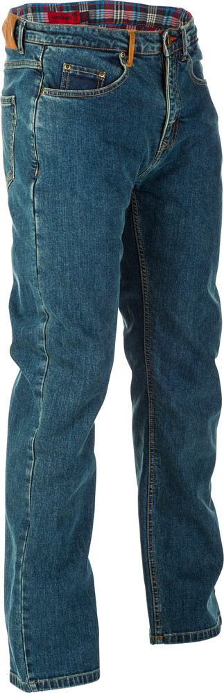 Highway 21 Blockhouse Jeans — Oxford Blue