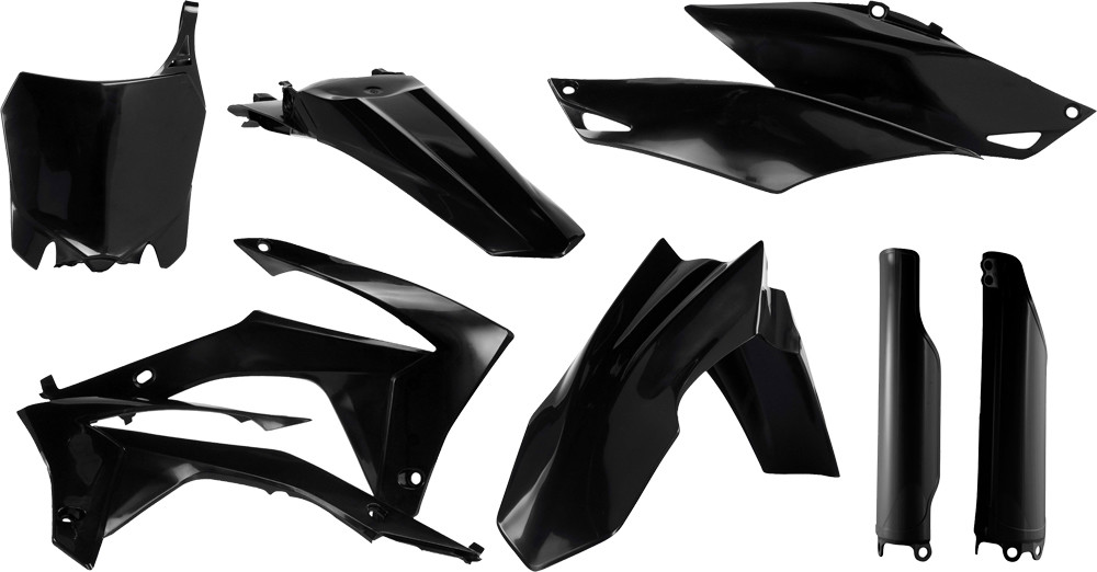 ACERBIS FULL PLASTIC KIT BLACK