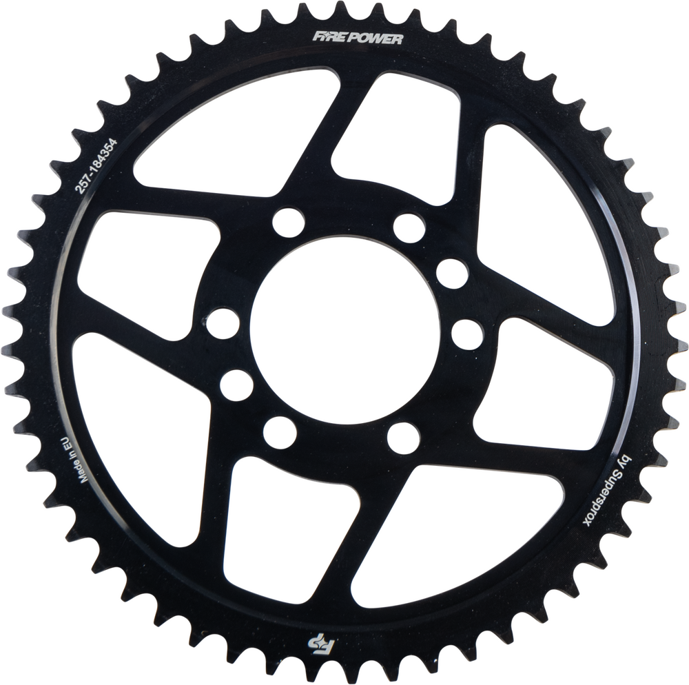 FIRE POWER REAR SPROCKET STEEL 54T BLK